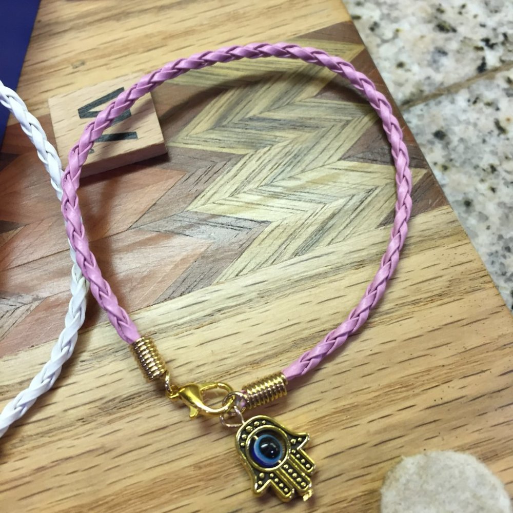 Clearance- 5 Pack Multi Color Rope Bracelets - Picture 6 of 7